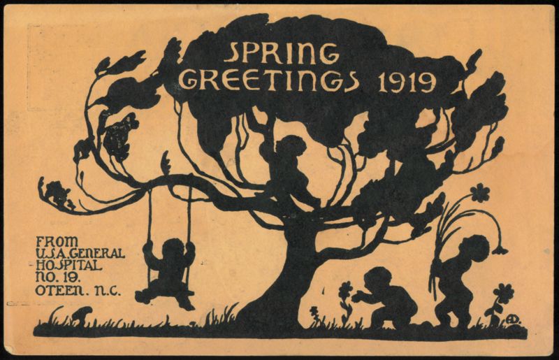 Spring Greetings 1919, U.S.A. General Hospital No. 19