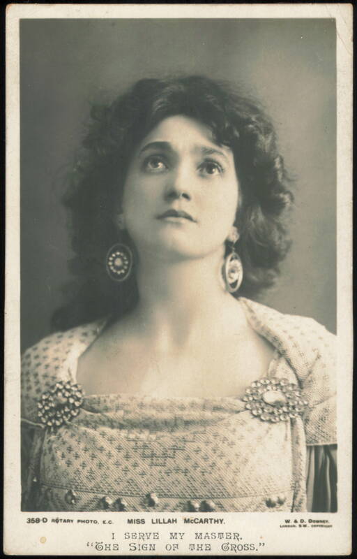 Lillah McCarthy in The Sign of the Cross W. & D. Downey