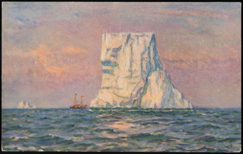 Iceberg off the Labrador Coast, Greenland
