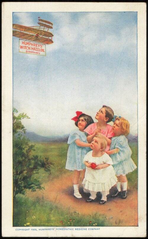 Humphreys Witch Hazel Oil Advertising with Children Colorado Springs
