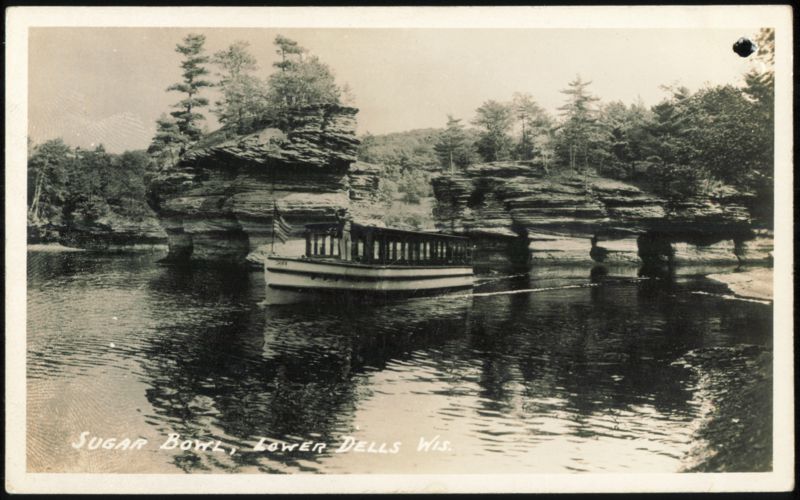 Sugar Bowl, Lower Dells, Wisconsin River Boat Tour