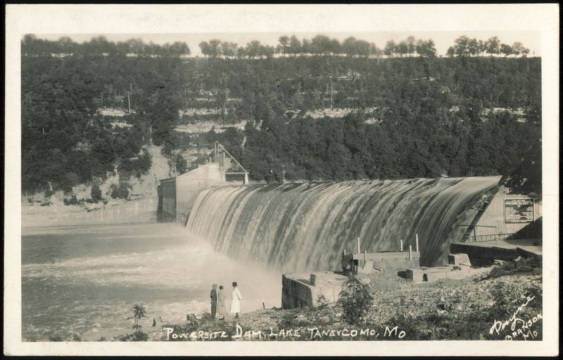 Powersite Dam, Lake Taneycomo, Branson, Missouri