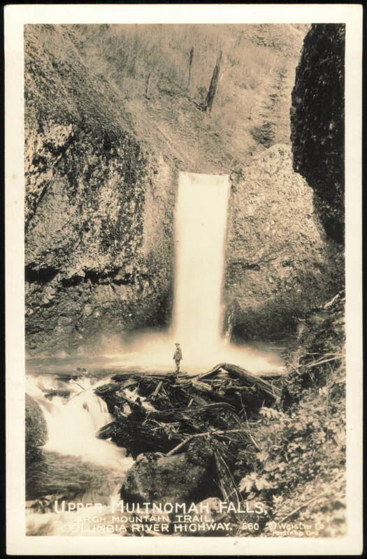 Upper Multnomah Falls, Larch Mountain Trail