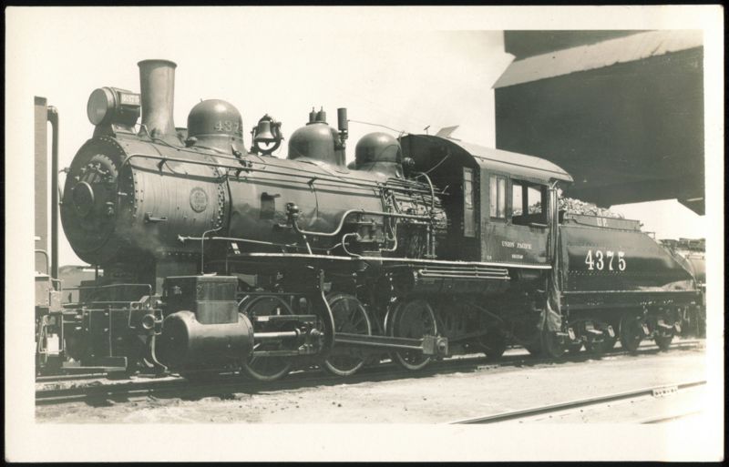 Union Pacific Railroad Locomotive 4375 in Cheyenne, Wyoming