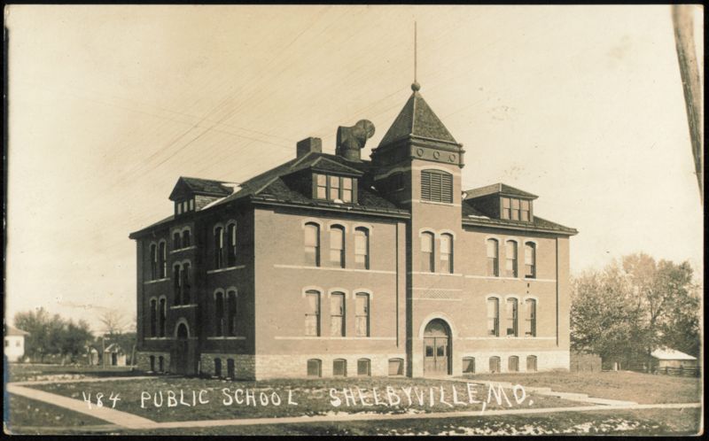 Public School Building, Shelbyville, Missouri