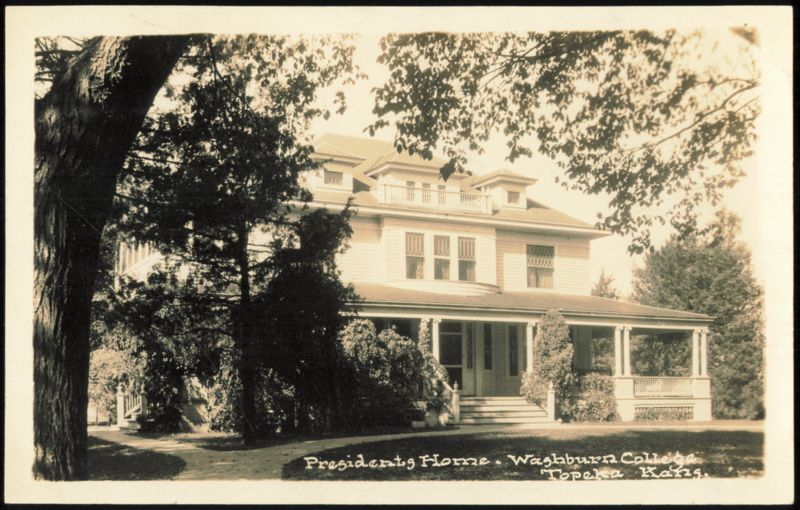 President's Home, Washburn College