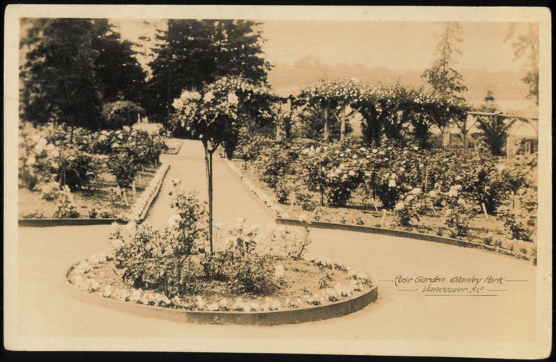 Rose Garden, Stanley Park, Vancouver, British Columbia
