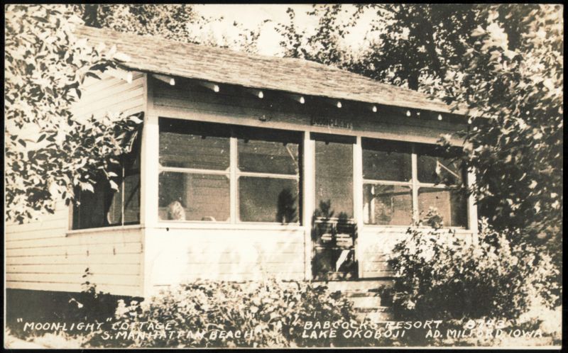 Moonlight Cottage, Babcock's Resort, Lake Okoboji