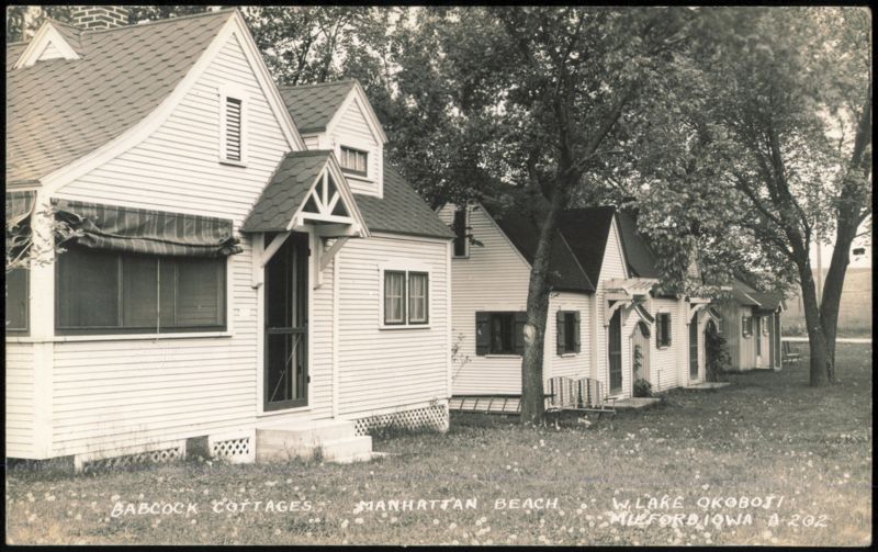 Babcock Cottages, Manhattan Beach, West Lake Okoboji