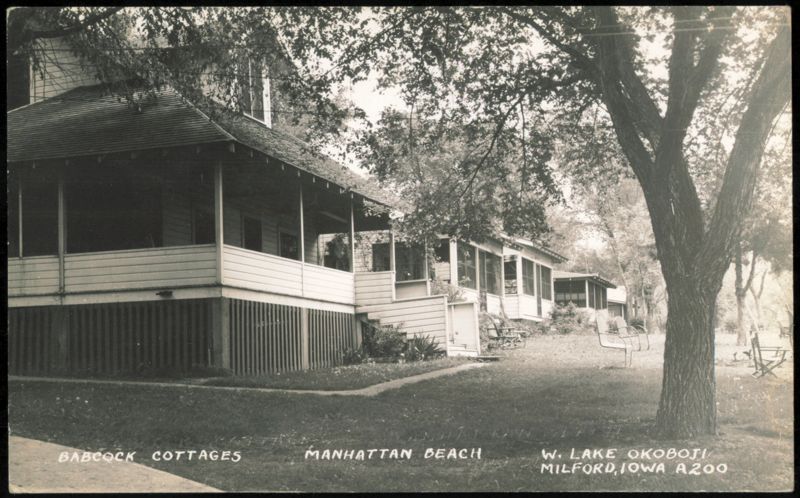 Babcock Cottages, Manhattan Beach, West Lake Okoboji