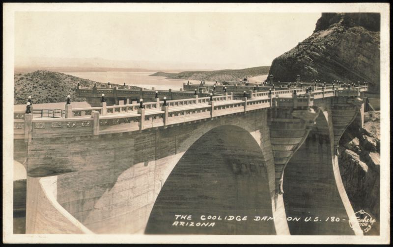 Coolidge Dam on U.S. 180, Arizona