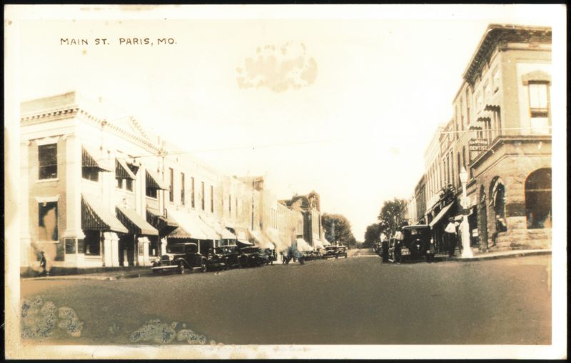 Main Street Scene with Dr. Wilson Dentist Office
