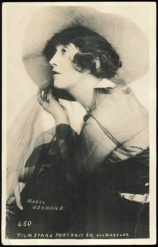 Mabel Normand Portrait, Film Stars Portrait Co.
