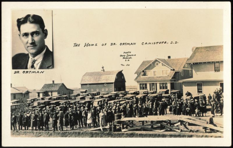 The Home of Dr. Ortman, Canistota, South Dakota