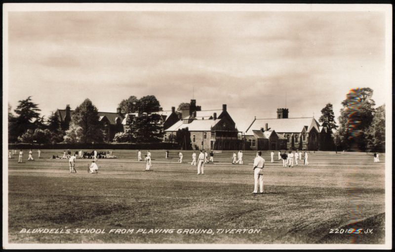 Blundell's School from Playing Ground, Tiverton United Kingdom