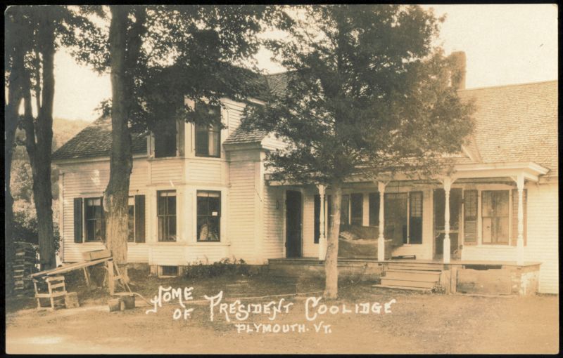 Home of President Calvin Coolidge, Plymouth, Vermont