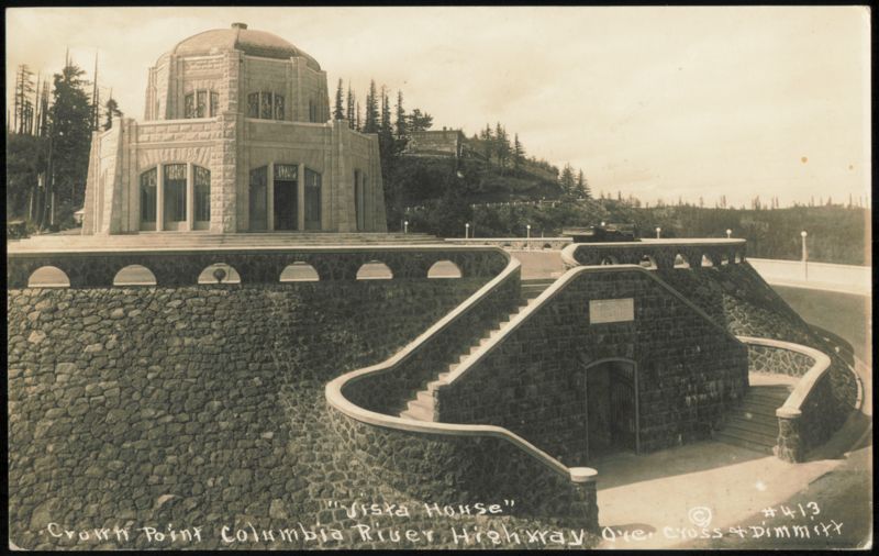 Vista House, Crown Point, Columbia River Highway