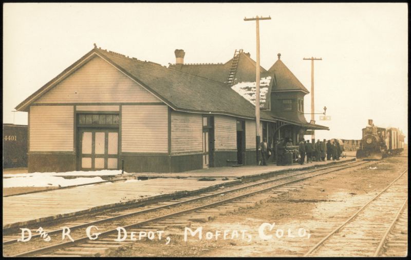 D and R G Depot, Moffat, Colorado