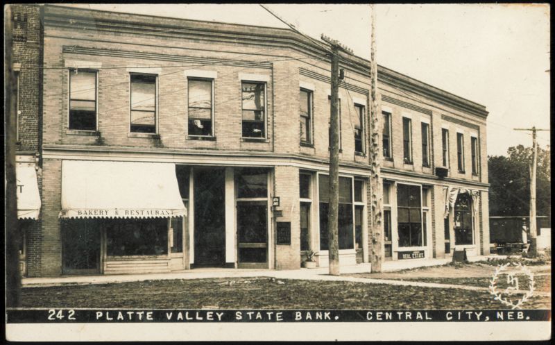 Platte Valley State Bank Building, Central City, Nebraska