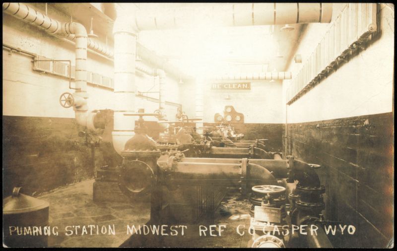 Midwest Refining Company Pumping Station in Casper, Wyoming