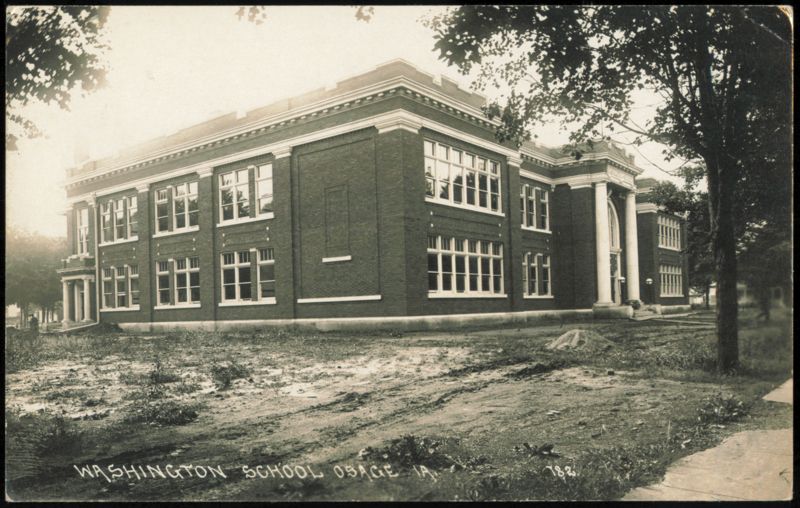 Washington School Building, Osage, Iowa