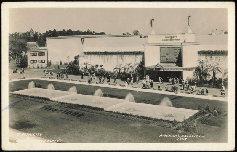 Electricity and Varied Industries Building, 1935 Exposition