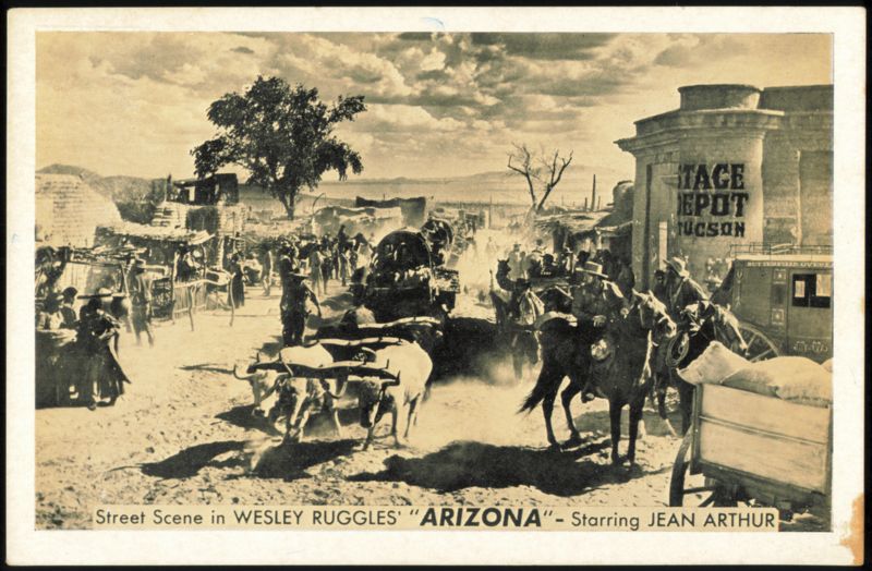 Wesley Ruggles Arizona Movie Scene Starring Jean Arthur Tucson