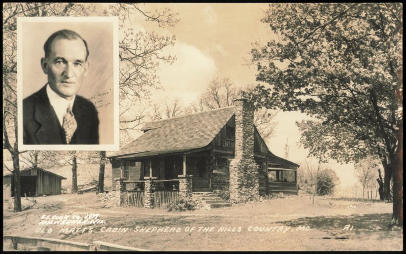 Old Matt's Cabin, Shepherd of the Hills Country, Missouri