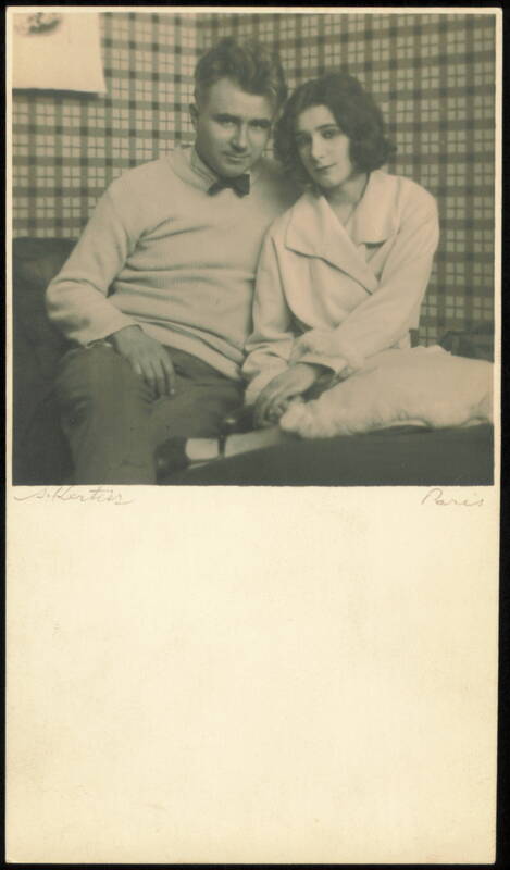 Adolf Dehn & Wife Mura in Paris