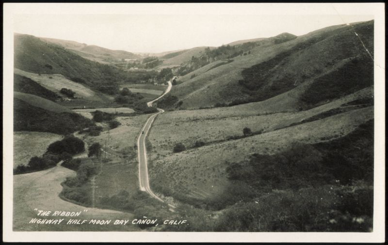 The Ribbon Highway, Half Moon Bay Canon, California