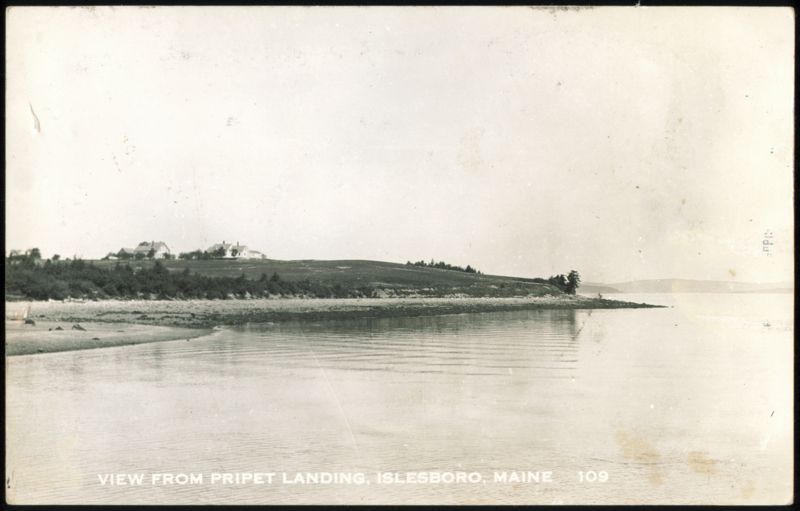 View from Pripet Landing, Islesboro, Maine