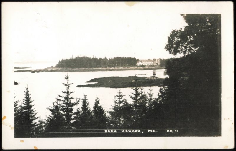 Dark Harbor, Maine Coastal View