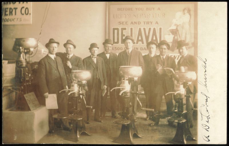 De Laval Cream Separator Sales Team Group Portrait