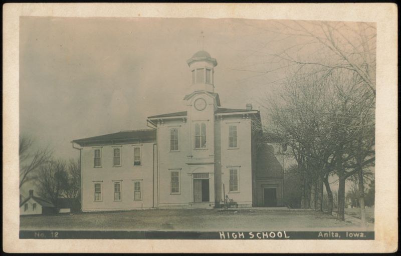 High School Building, Anita, Iowa