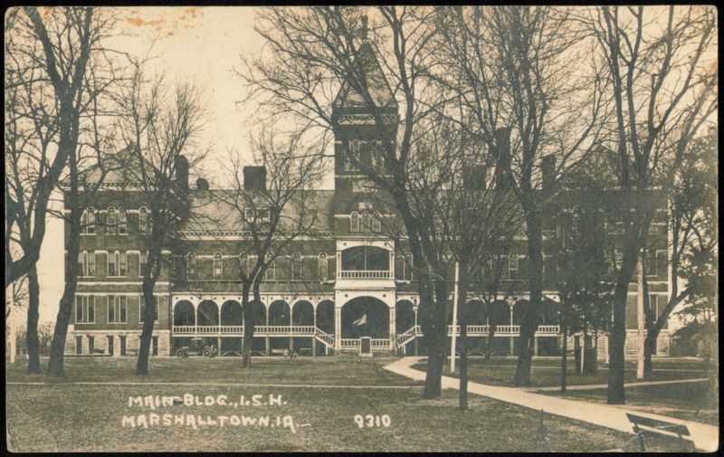 Main Building, Iowa Soldiers Home, Marshalltown