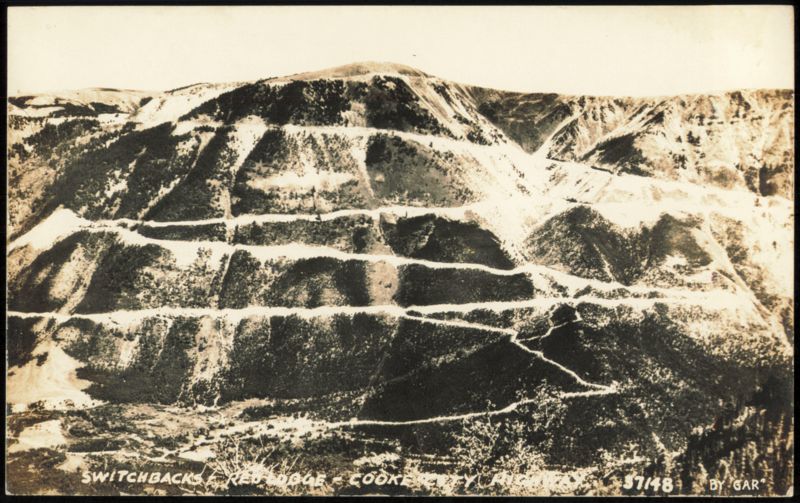 Switchbacks on Red Lodge - Cooke City Highway