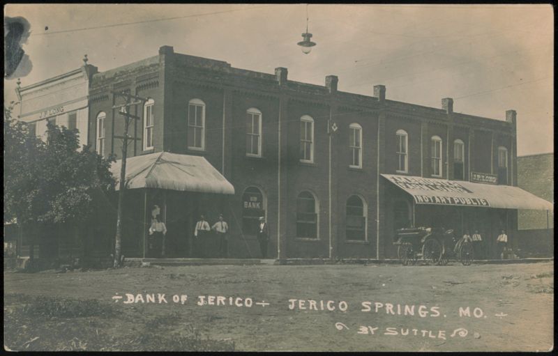 Bank of Jerico, Jerico Springs, Missouri