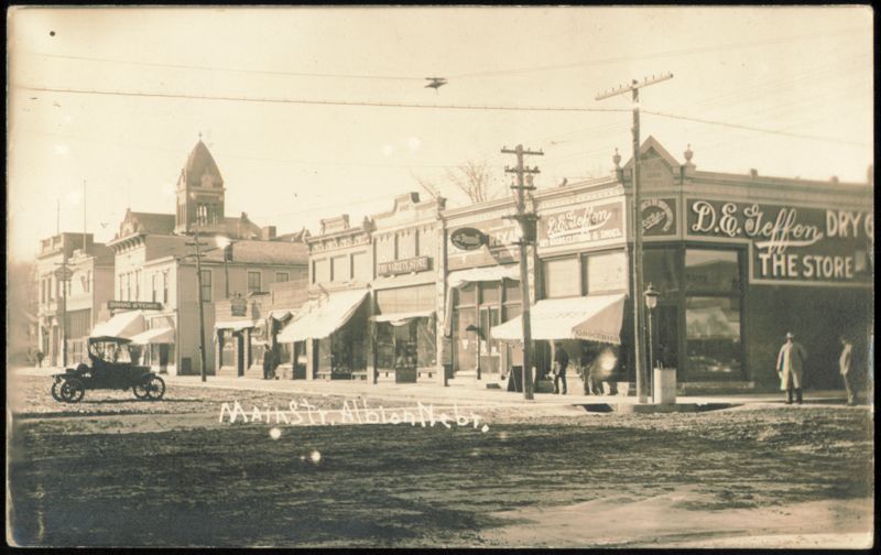 Main Street Scene, Albion, Nebraska