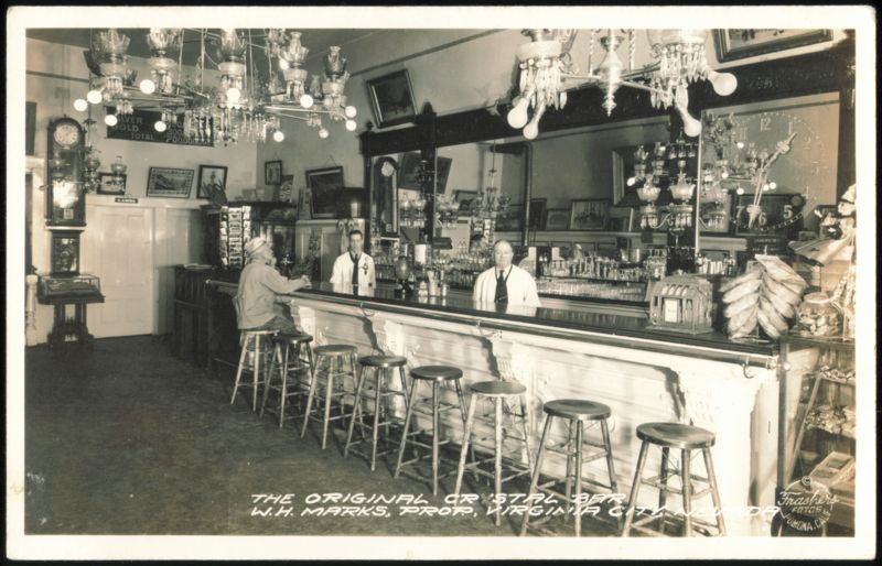 The Original Crystal Bar, Virginia City, Nevada