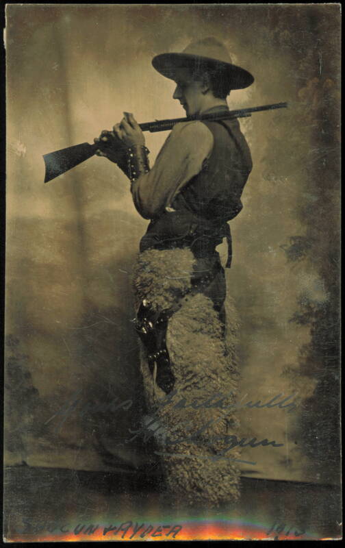 Shogun Ryder Cowboy Portrait 1913 H. Shogun Actors