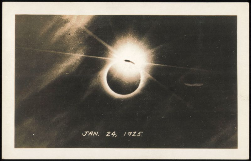 Total Eclipse of the Sun, January 24, 1925 Hartford Connecticut