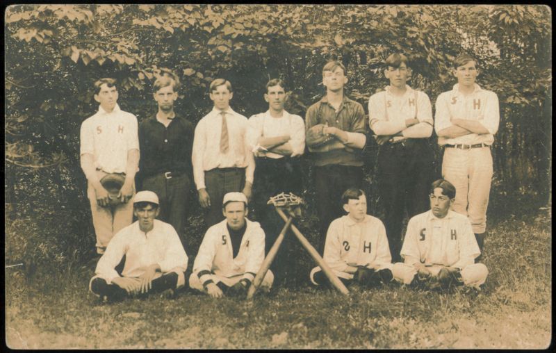 Baseball Team with SH Uniforms School and Class Photos