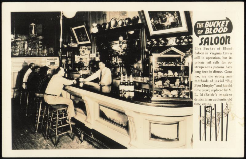 Bucket of Blood Saloon Interior, Virginia City, Nevada
