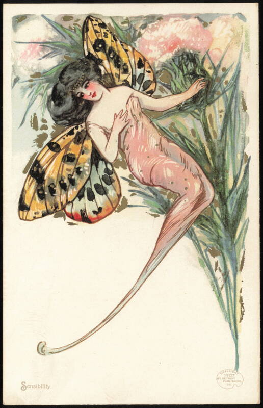 Sensibility Butterfly Fairy Samuel L. Schmucker Fantasy