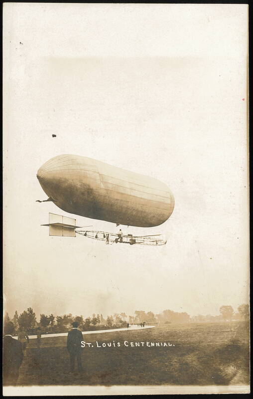 St. Louis Centennial Airship Flight Missouri Airships