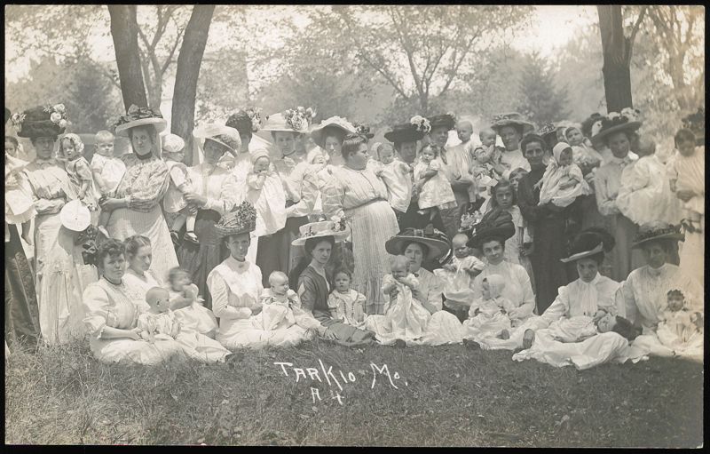 Group of Mothers and Infants in Tarkio, Missouri