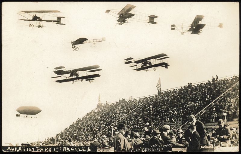 Aviation Park Air Meet, Los Angeles 1910 California