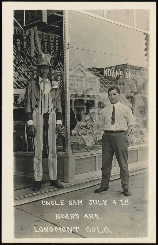 Uncle Sam at Noah's Ark, Longmont, Colorado Patriotic