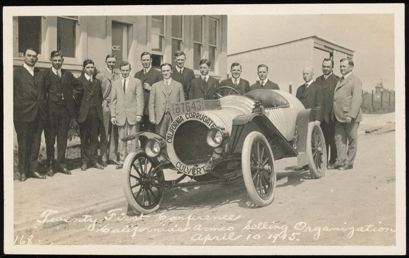 California Corrugated Culvert Company Conference 1915