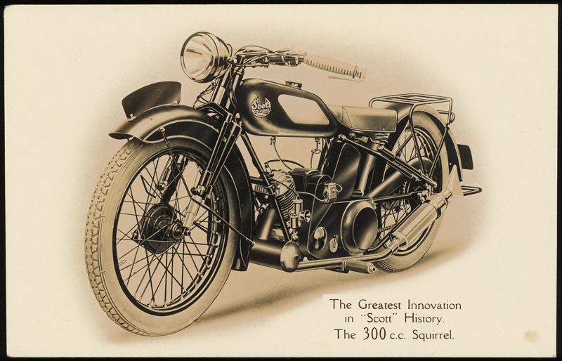 Scott Squirrel 300 c.c. Motorcycle
